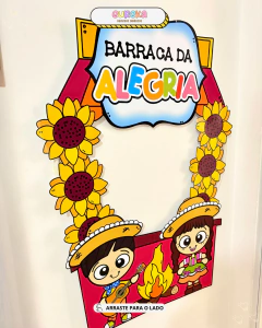 Moldura de Foto Tema Festa Junina na internet