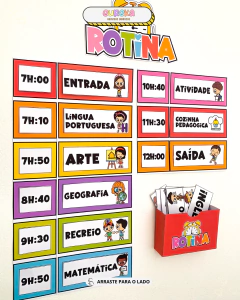 Rotinas Organizadas para o Ensino Fundamental 1 na internet