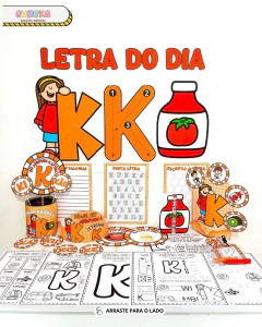 Kit Letra K na internet