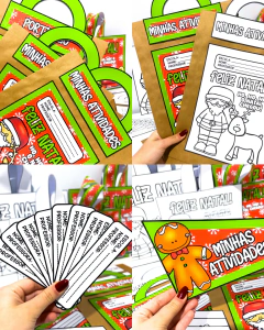 Kit Capas e Sacolas de Natal – Coloridas e Para Colorir na internet