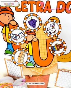 Kit Letra U na internet