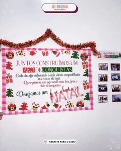 Painel Equipe Tema Natal – Transforme seu ambiente com acolhimento, beleza e reconhecimento na internet