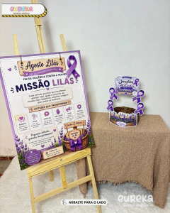 CESTA MISSÕES – Agosto Lilás na internet