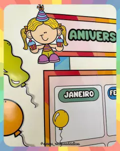 Painel Aniversariantes: Celebre os Momentos Especiais! - loja online