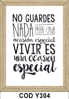 Carteles COD - Y304 - comprar online