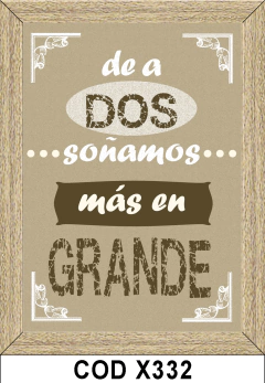 Carteles COD - X332 - comprar online