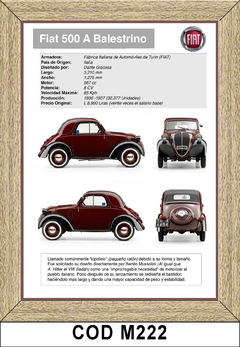 Fiat COD - M222 - comprar online