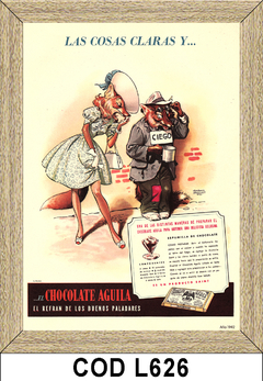 CUADROS Chocolates COD-L626 - comprar online