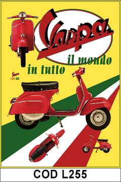 CUADRITOS Vespa COD-L255 - comprar online