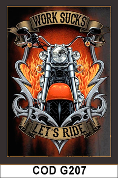 CUADRITOS Harley D. COD-G207 - comprar online