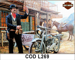 CUADRITOS Harley D. COD-L269 - comprar online