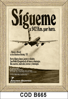 AEROLINEAS ARG COD - B665 - comprar online