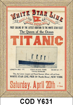 Titanic COD - Y631 - comprar online