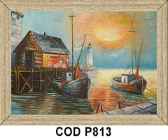 Barcos Pinturas COD - P813 - comprar online