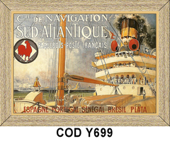 Barcos Pinturas COD - Y699 - comprar online