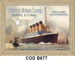 Olympic & Titanic COD - B677 - comprar online