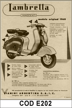 Lambretta COD - P292 - ImanesYA