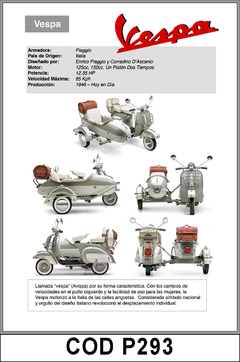 Vespa COD - P293 - comprar online