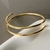 BRACELETE DUAS VOLTAS DOURADO - comprar online