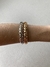 BRACELETE LISO COM CÍRCULOS VAZADOS PRATA - comprar online