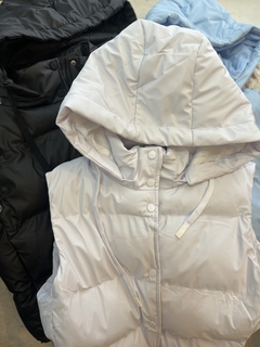 Chaleco Puffer con capucha - Good Luck