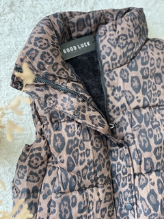 Chaleco Leopar - tienda online