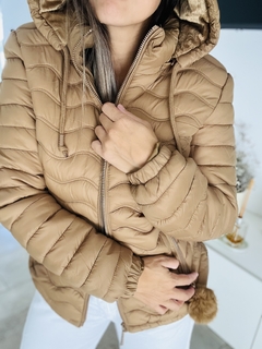 Campera Canelon con abrigo