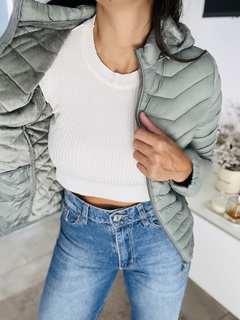 Campera Canelon con abrigo - comprar online