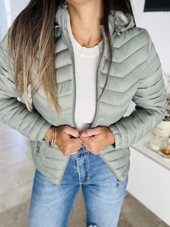 Campera Canelon con abrigo