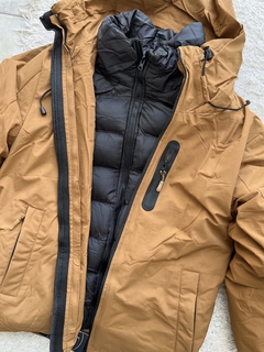 campera dos en una HOMBRE