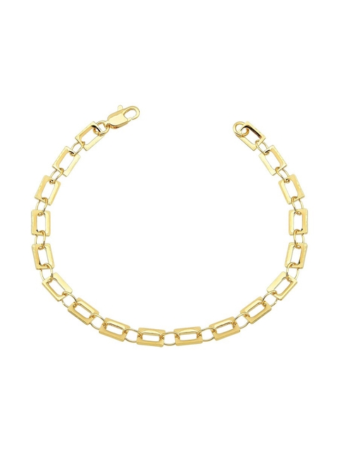 Pulseira elos retangulares