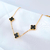 CHOKER INSPIRACAO CARTIER PRETO E DOURADO - comprar online