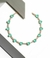 CHOCKER CRAVEJADA COM ZIRCÔNIAS E PEDRA FUSION VERDE ACQUA - comprar online