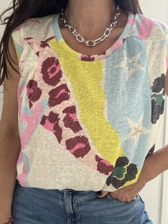 Remera flame California en internet