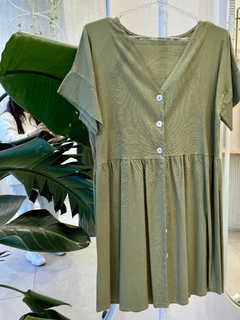 Vestido Camisero de Lino - comprar online