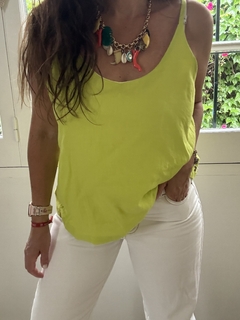 Musculosa lino importado