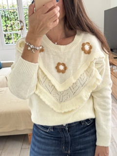 Sweater Mohair Flori bordado - comprar online