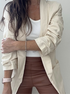 Blazer de lino - comprar online
