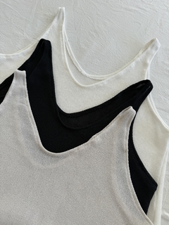 Musculosa Marbella tejida en internet
