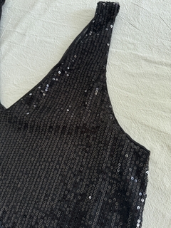 Musculosa Night lentejuelas en internet