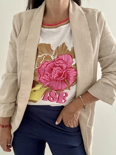 Blazer de lino - Lalaland Tienda