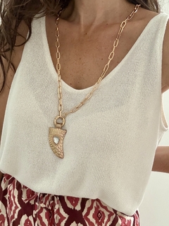 Musculosa Marbella tejida