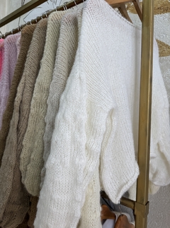 Sweater Miranda tejido - Lalaland Tienda