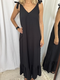 Vestido Belu liso (largo)