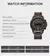 Relógio Masculino Curren - Pulseira de couro genuíno impermeável - comprar online