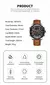 Relógio Quartz Masculino Naviforce - 9197 | Pulseira de Couro impermeável - EHD STORE