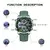 Relógio Quartz Masculino Naviforce - 9197 | Pulseira de Couro impermeável - loja online