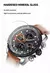 Relógio Quartz Masculino Naviforce - 9197 | Pulseira de Couro impermeável
