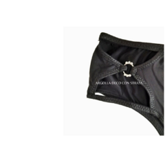 CULOTTE MILAN CON CRISTALES NEGRO en internet