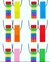 Collar mordillo ladrillo multicolor